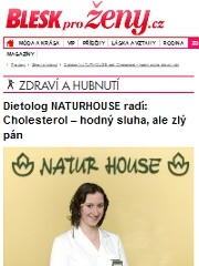 Náhledové foto k napsali o nás: Dietolog NATURHOUSE radí: Cholesterol – hodný sluha, ale zlý pán