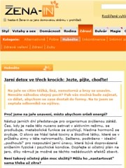 Náhledové foto k napsali o nás: Jarní detox ve třech krocích: Jezte, pijte, choďte! 