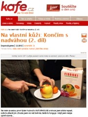 Náhledové foto k napsali o nás: Na vlastní kůži: Končím s nadváhou (2. díl)