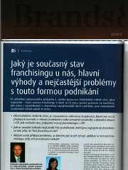 Náhledové foto k napsali o nás: Jaký je současný stav franchisingu u nás, hlavní výhody a nejčastější problémy