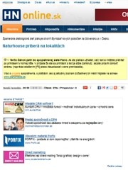 Náhledové foto k napsali o nás: NATURHOUSE priberá na lokalitách
