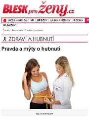 Náhledové foto k napsali o nás: Pravda a mýty o hubnutí