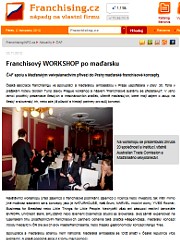 Náhledové foto k napsali o nás: Franchisový WORKSHOP po maďarsku