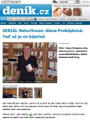 Náhledové foto k napsali o nás: SERIÁL NATURHOUSE: Alena Prokůpková: Teď už je mi báječně