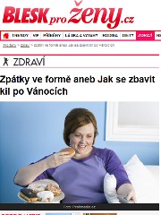 Náhledové foto k napsali o nás: Zpátky ve formě aneb Jak se zbavit kil po Vánocích