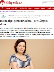 Náhledové foto k napsali o nás: Hubnutí po porodu s Bárou (10): Džíny na dosah