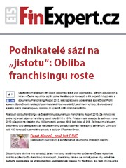 Náhledové foto k napsali o nás: Podnikatelé sází na „jistotu“: Obliba franchisingu roste